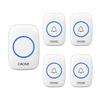 Battery-Operated Waterproof Wireless Doorbell & Flashing Elderly Pager