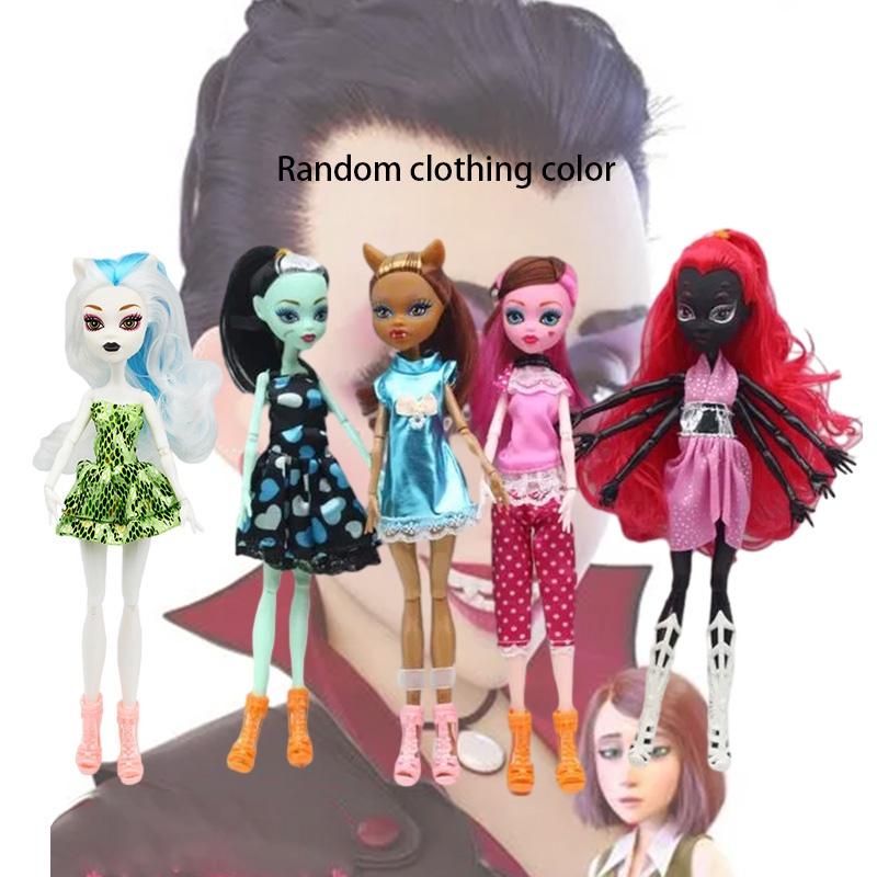 Elegante Monster High Puppe Harzmaterial Modische Spielzeugsammlung