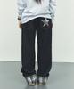 CAVISH W Check Denim Pants Black(Cv2Fffd110A)