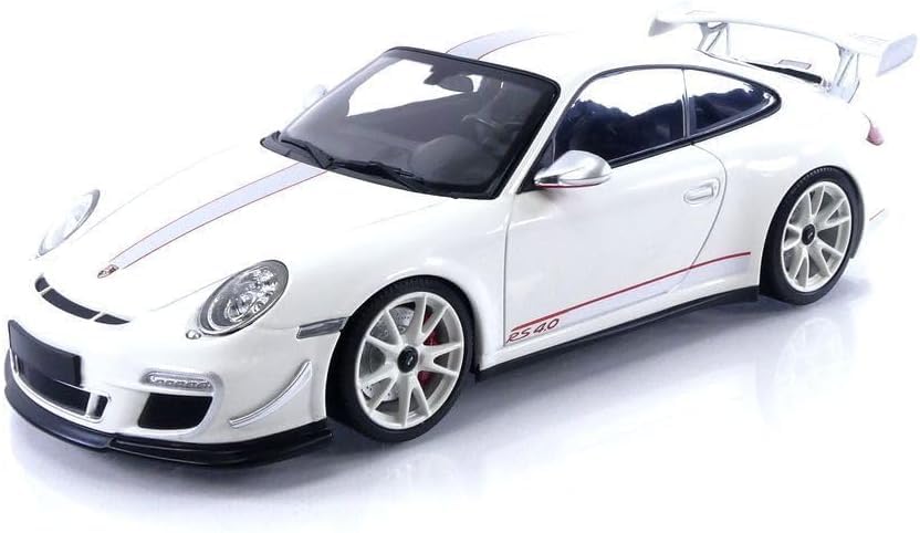 Maisto Porsche 911 GT3 RS4.0 White 1/18 Scale Special Edition Model with Opening Doors and Opening Hood, Diecast Car