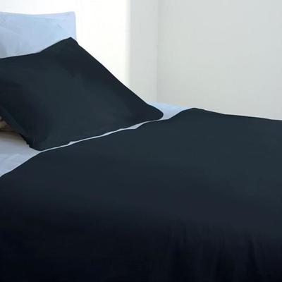 Duvet Cover - DECORATIE - 220x240 - Dark Grey - 100% Cotton - 57 Threads