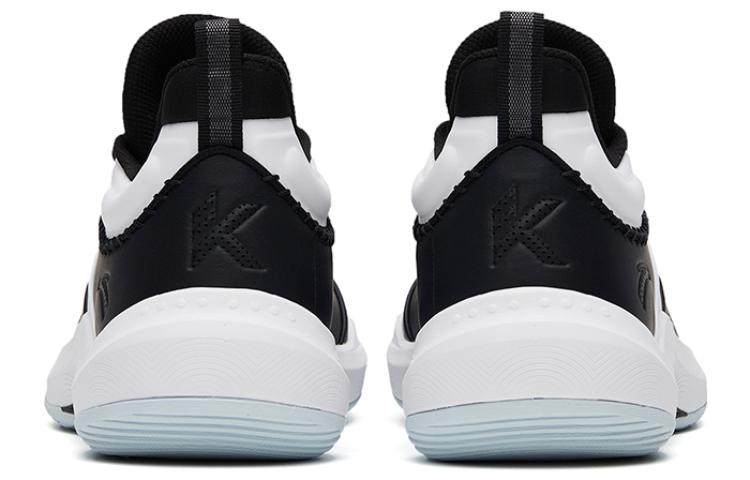 Men's Sneakers Anta KT Team Cushioning Slip Resistant Abrasion Resistant Low top Basketball Shoes Men's Black