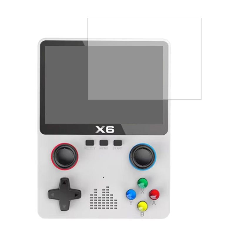 Game Console Screen Protector Film for X6 Tempered Glass Film Gamepad Film Scratchproof Full Screen Film Shatterproof