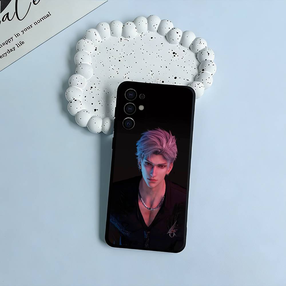 S-S-ylus -love-deep-space- Phone Case For Samsung S25,S24,S21,S22,S23,S30,Ultra,S20,Plus,Fe,Lite,Black Soft Silicone