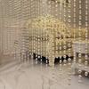 DIY 5Meters Octagonal Bead Curtain Acrylic Crystal Garland Strand Clear Hanging Gems Bead Strands Party Decorations