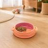 Dog Slow Feeder Bowl for Dogs and Cats, Pet Food Dish with Slow Eating Design for Everyday Feeding