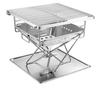 CAMPING MOON Tabletop Grill, Bonfire Stand, XS, Compact, with Canvas Case, X-MINI-Pro