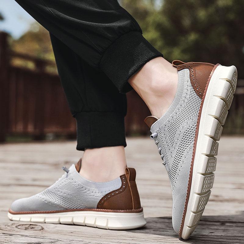 TUINANLE Casual Sneakers for Men Driving Shoes Men Dress Loafers Shoes Footwear Men Loafers Breathable Mesh Driving Flats