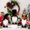 Festive Soft Toy Standing Doll In Nordic Style Perfect For Christmas Decoration