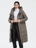 Cinemore New Winter Down Jacket Women Long Thick Coat Hooded Puffer Warm Female Brand Cotton Clothes Elegant Retro Parka 8197