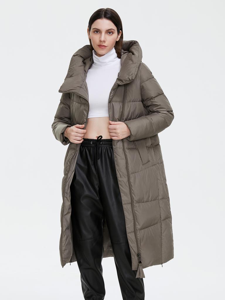 Cinemore New Winter Down Jacket Women Long Thick Coat Hooded Puffer Warm Female Brand Cotton Clothes Elegant Retro Parka 8197