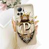 For Infinix Note 12 VIP Case New Design Letter Crown Silicone Cover For Infinix Note12 VIP 12 Vip X672 6.7" Bumper Phone Cases