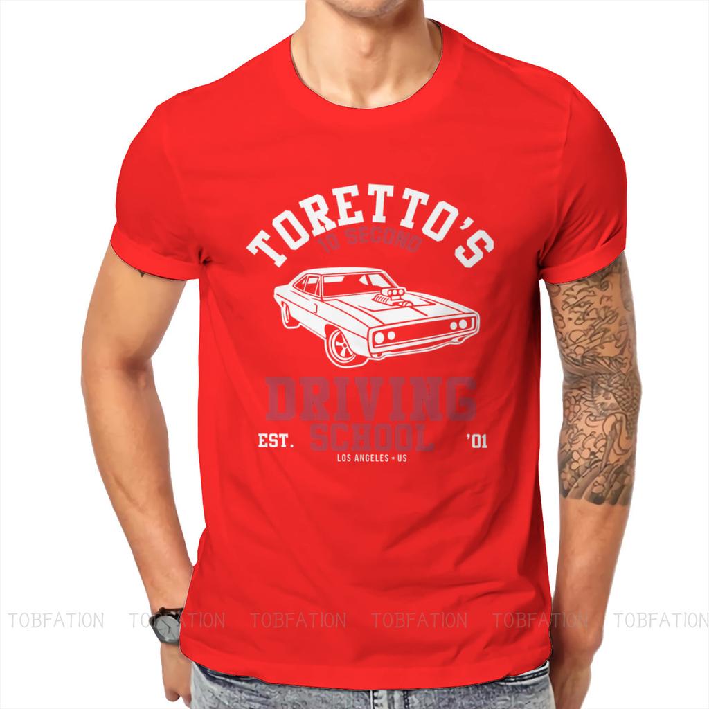 Fast And Furious Film Torettos Driving School Tshirt Harajuku Alternative Mens Tshirts Tops Big Size Cotton Oneck T Shirt