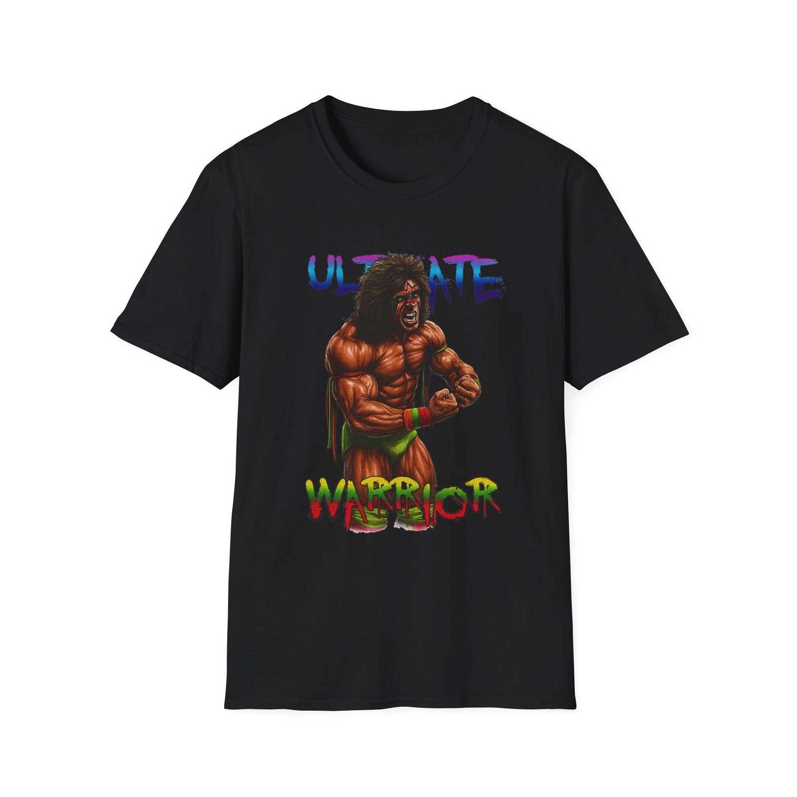 Men s and Women s T-shirts the ultimate warrior Unisex Softstyle T-Shirt XXL