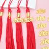 2026 Polyester Alloy Academic Tassel Hanging 10 Colors Pure Color Charm Pendant Diy Crafts Style Student Dress Up Tassel