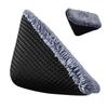 Polish Applicator Pad, Car Applicator Pad - Triangular Car Wash, Microfiber Triangular Carving