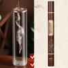 Metal Aromatherapy Incense Burner with Glass Holder and Anti-Ash Tray