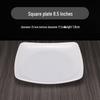 Commercial Melamine Square Dinner Plate
