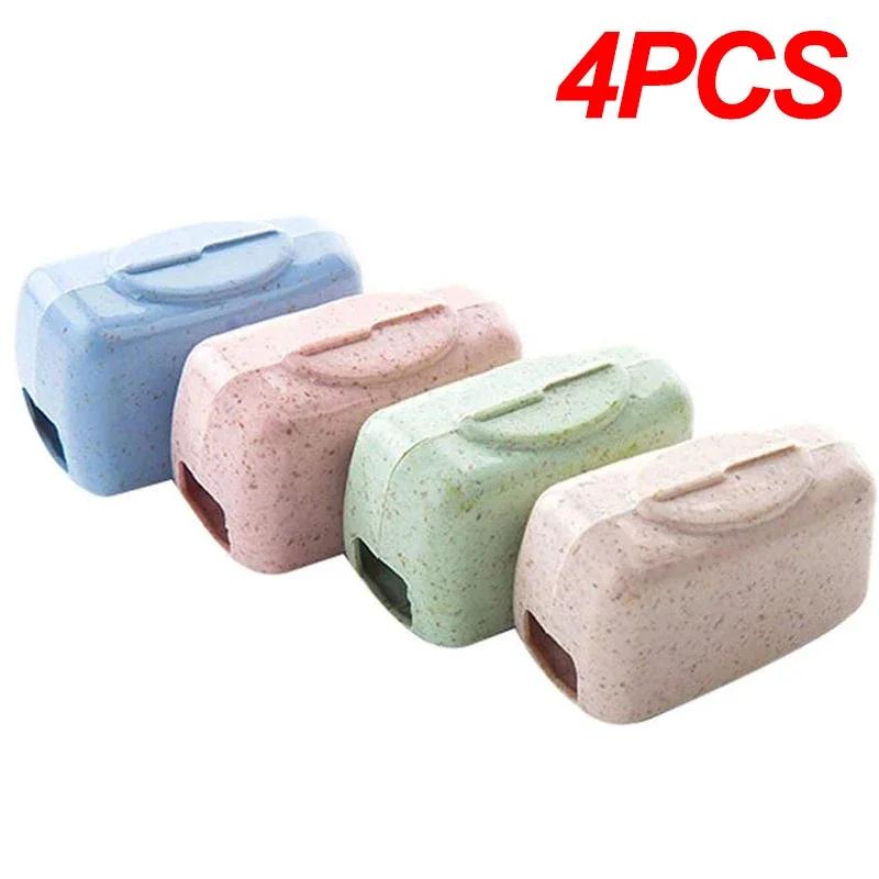 

4/5 шт. Защитные колпачки для зубных щеток, портативный держатель для зубной щетки, защитный чехол для путешествий, кемпинга на открытом воздухе, органайзер для ванной комнаты