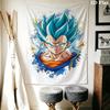 Vegito Wall Tapestry Aesthetic Wall Hanging Printed Fabric Blanket Decorative Tapestries For Bedroom Living Room Home Decor