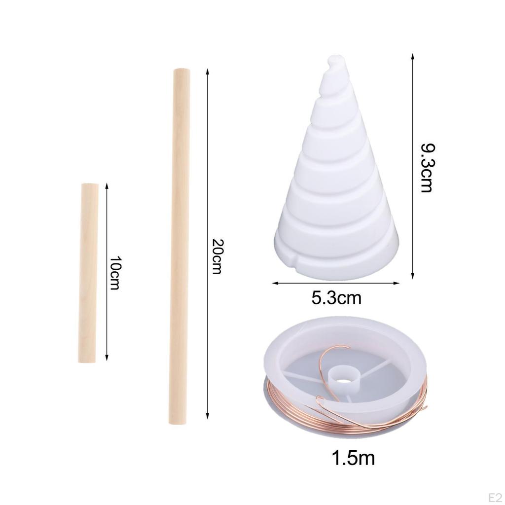 1.5m Copper Wire Winding Jig Gardening Antenna Maker Tool