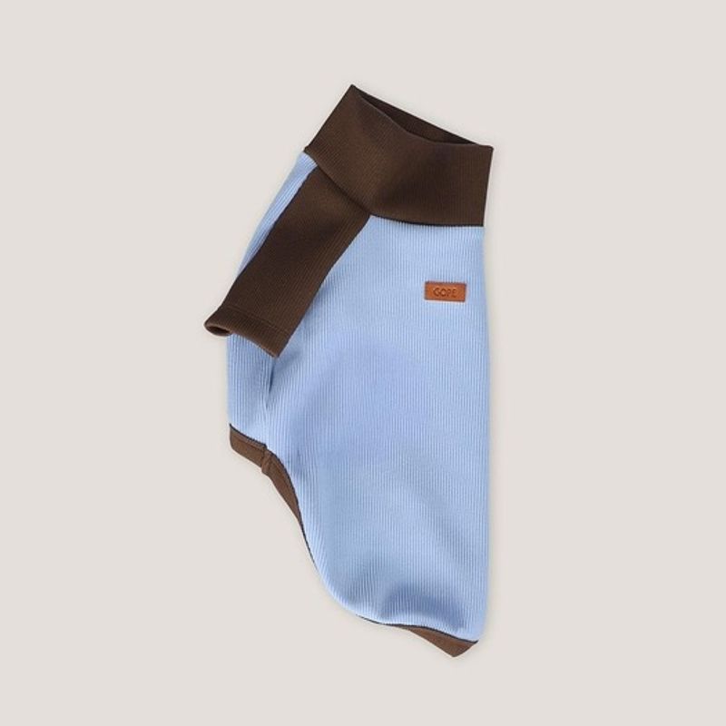 GOPE GOPE Dog Raglan Turtleneck DBSB