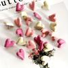 20pcs Pink Heart-Shaped Push Pins - Creative Love-Themed Office & Home Decor, Durable ABS Material, Ideal for Organizing Notes