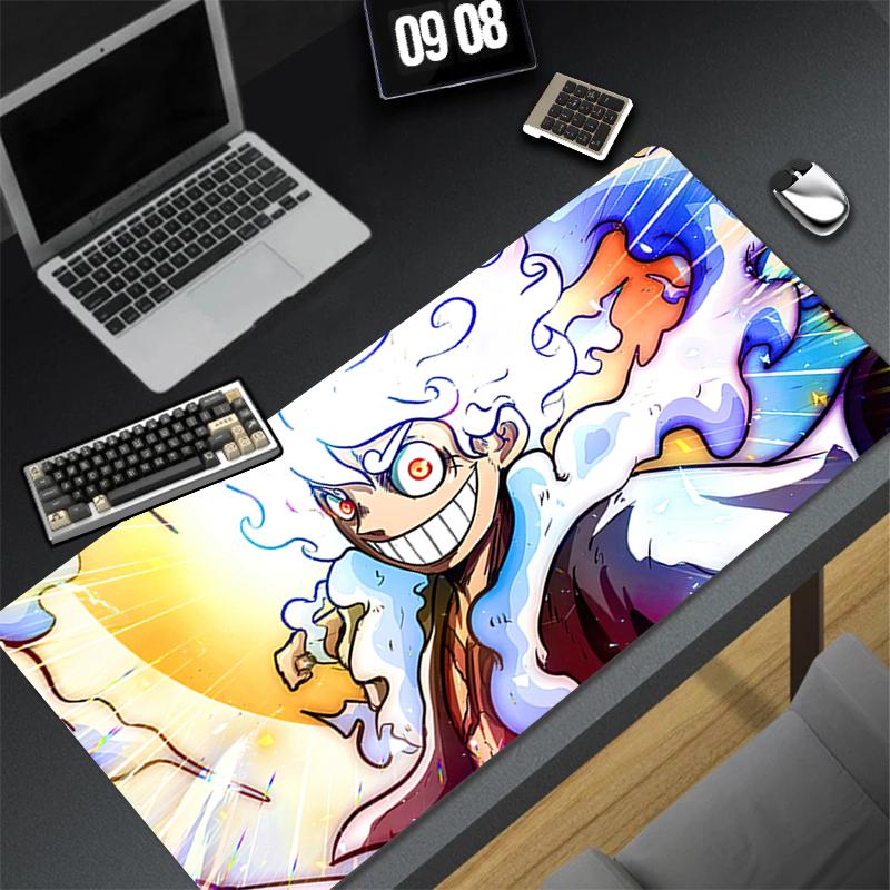 

Mouse Pad Desk Mat Anime Mat Gaming One Piece Mousepad Computer and Office Gamer Cabinet Personality-Filled Keyboard Pad 30x60x0.2cm