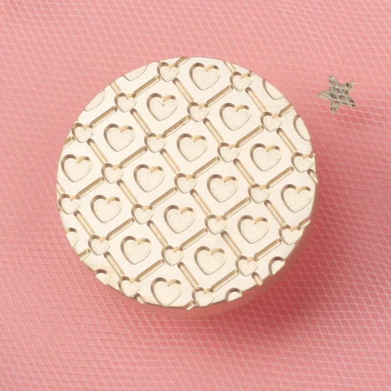 Creative Plant Flower Love Theme Fire Lacquer Seal DIY Handmade Stamp Head for Hand Account Envelope Craft Decoration