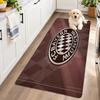Flannel Kitchen Mat Bayern Munich Soft Area Rug Non Slip Floor Carpet Home Decoration