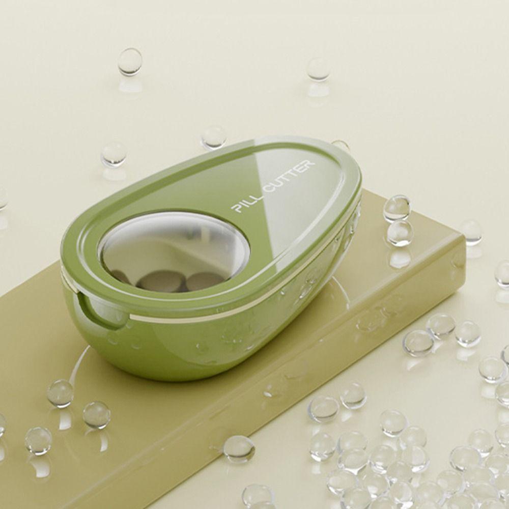 Creative Mini Medicine Box Avocado Shape Pill Case Pill Container Organizer  Travel Pill Box