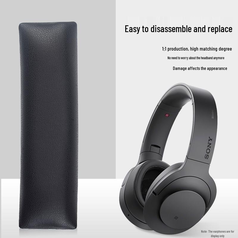 Kopfpolster Zubehör für Sony MDR-100ABN/WH-H900N Kopfhörer