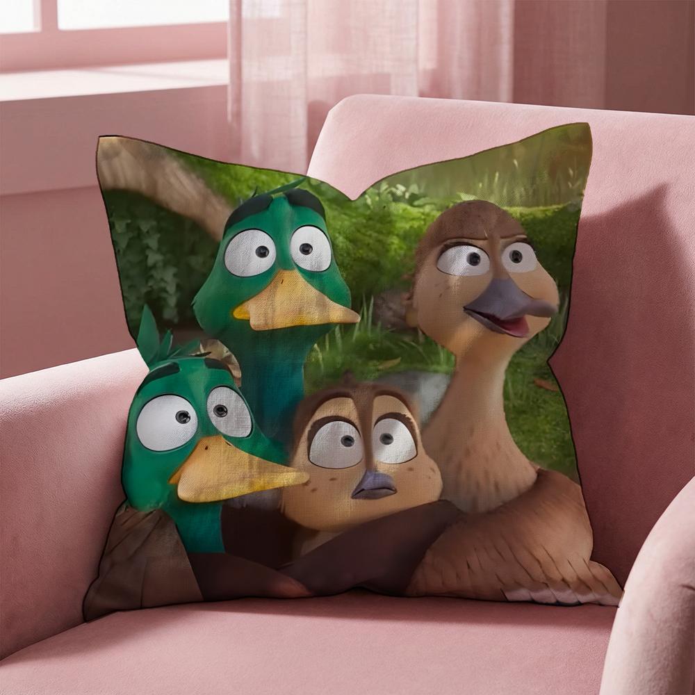 Migration Cushion Cover Multi-Scene Pillow Cover for Home & Car - Reversible, Soft & Durable for Daily Use