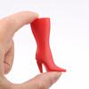 1 pair Plastic 1/6 Female 30cm Dolls Boot Doll Shoes Accessories Long Knees Boots