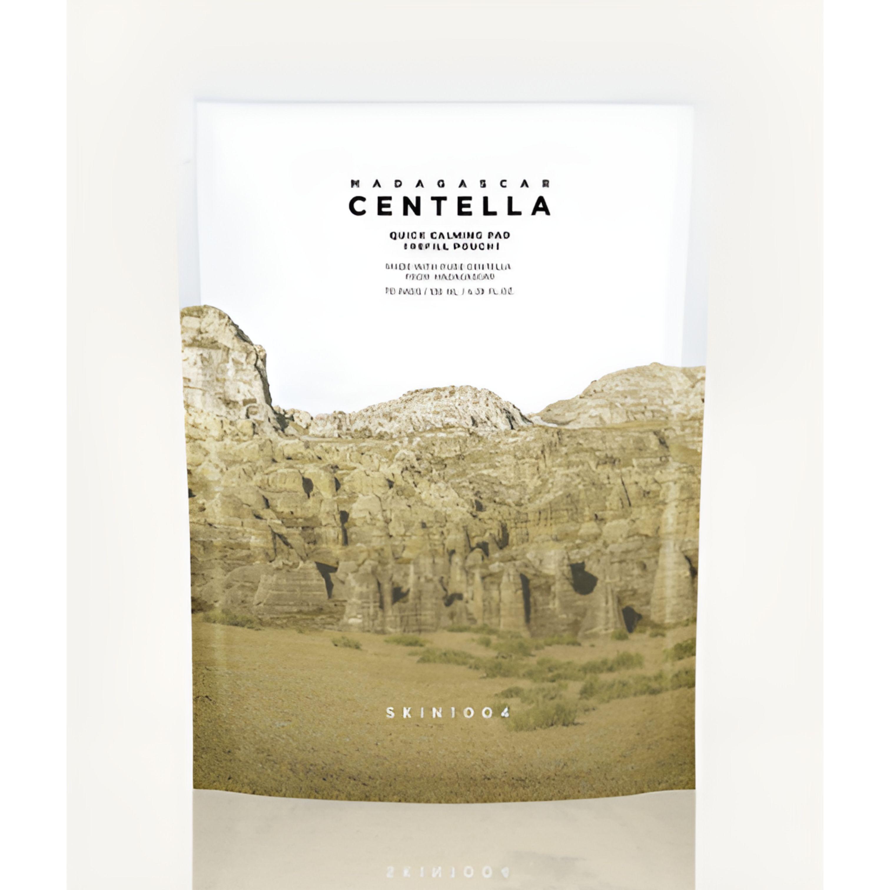 

Skin1004 Madagascar Centella Quick Calming Pad Refill Pouch – 70 Pads (Soothing Toner Pads)