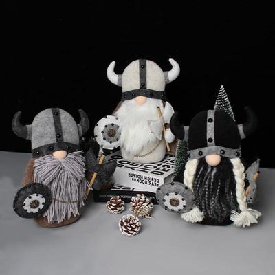 Nowa lalka Wiking Wojownik Gnom Lalka Wiking Wojownik Krasnolud