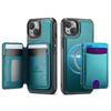 For iPhone 15/14/13/12/11 Pro Max X XS XR XS Max SE 2025 Case Wallet with Magnetic, RFID Blocking Card Holder 2 in 1 Detachable