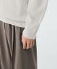 MUSINSA STANDARD Cotton Ribbed Crew Neck Knit [Cream]