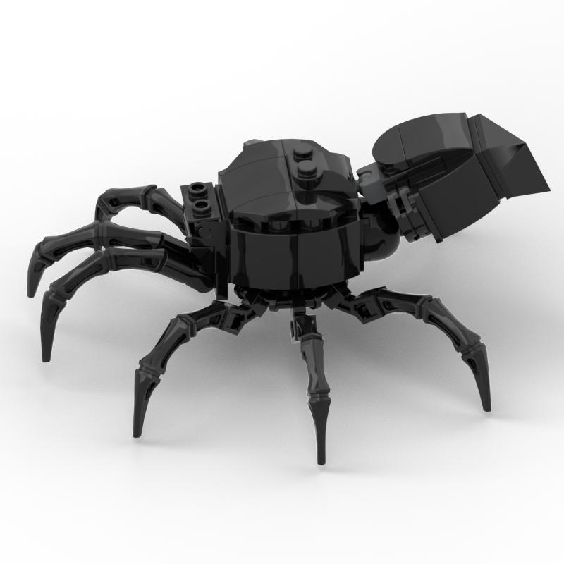 NEW Magical Creepy Spider Araneid Scorpion MOC Building Blocks Model DlY Educational Constuction Toys Children Christmas Gifts