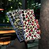 Applicable To Samsung S25u Mobile Phone Case, Leopard Print S26 Magnetic Case, European and American Wind Electroplating S23plus Transparent Case