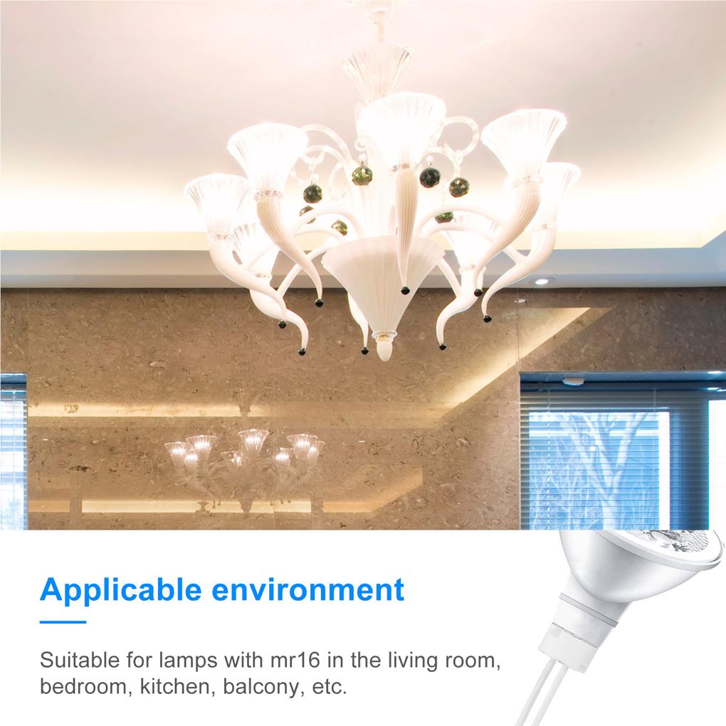 Lamp Base Socket Connector 250V Voltage Ceramic 3A Rated Current Holders Parts Adapter Set Household Kitchen Restaurant Shop