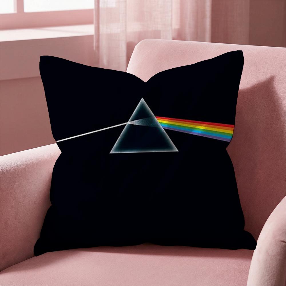 Klassische P-Pink F-FloydS Band Kissenbezug Multi-Szenen Kissenbezug für Zuhause & Auto - Wendbar, Weich & Langlebig für den täglichen Gebrauch