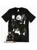 Unisex cotton comic top, Japanese animation themed clothing