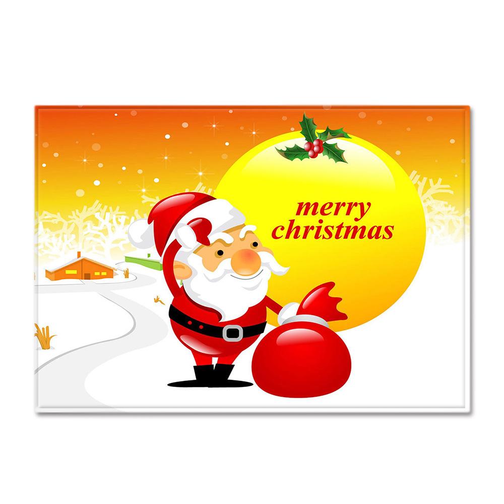 Christmas Living Room Floor Mat Bedroom Dining Room Carpet Carpet Doormat