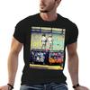 Das Leben ist kurz Entspann dich, du verdammter Vogel - Banksy T-Shirt t shirt für Mann Männer t shirt Baumwolle 100% cotto