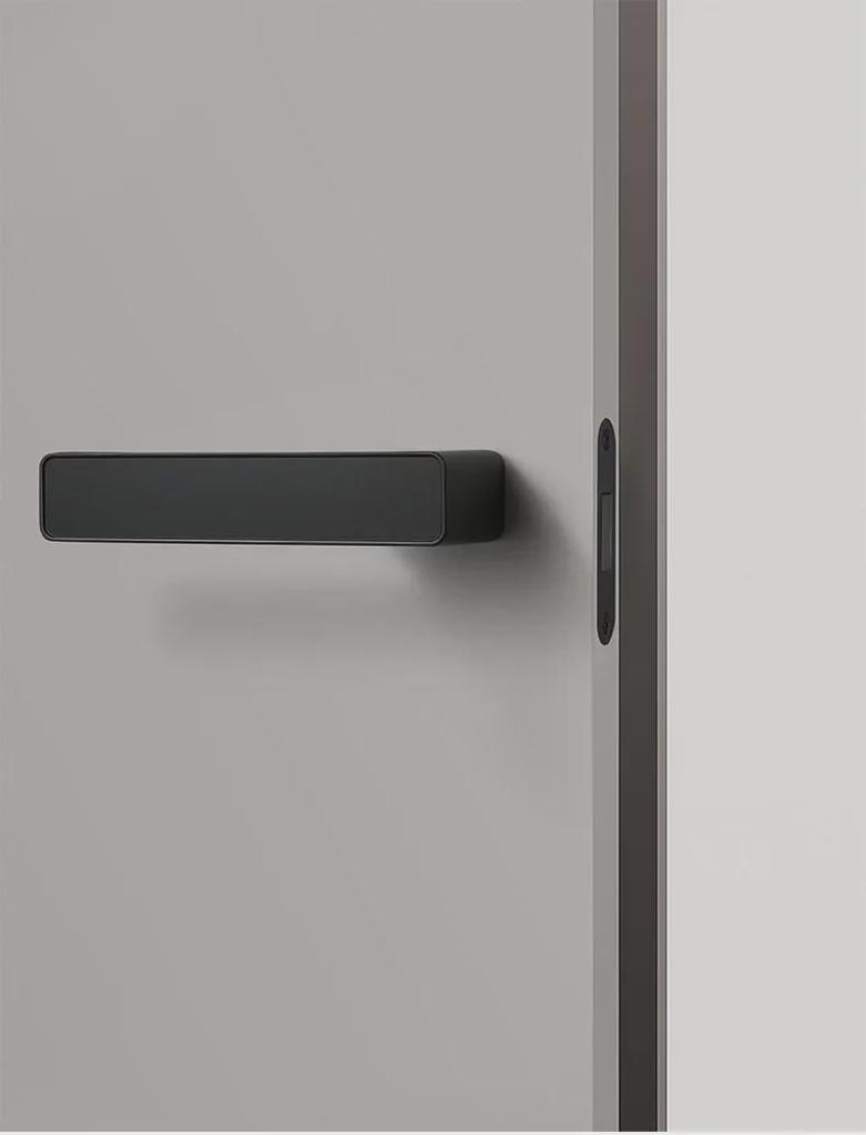 BAGB Italian Minimalist Silent Magnetic Door Lock for Indoor Bedrooms