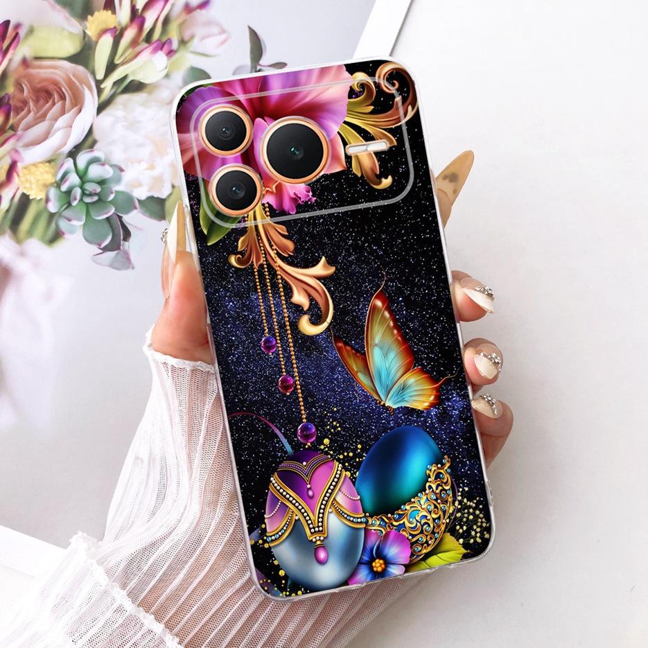 For Honor Power 2 Case SER-AN00 Cute Cat Flowers Painted Cover Soft Slim Phone Case For Honor Power DVD-AN00 HonorPower 2 Fundas