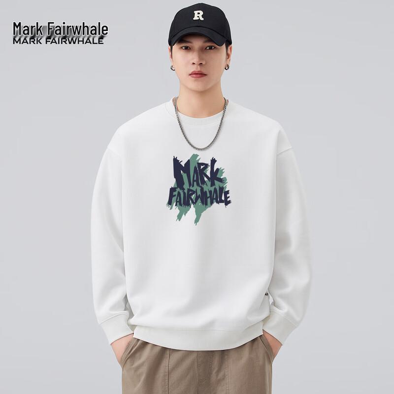 Mark Fairwhale Men s Graphic Round Neck Sweatshirt 2XL