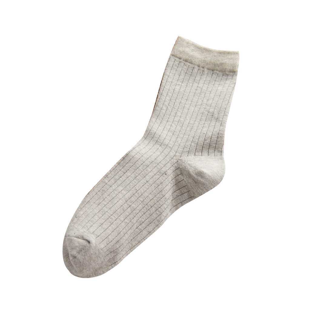 1 Paar Herbst Winter Baumwolle Weiche Socken Verdicken Warm Basic Einfarbig Socken Gestapelte Socken Damen