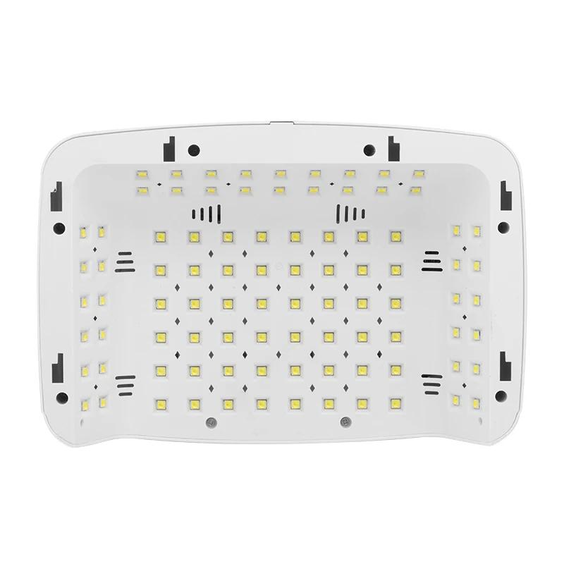 90 LED Nail Dryer LED Nail Lamp UV Lamp for Curing All Nail Polish Gel Motion Sensing Manicure Pedicure Salon Tool Large Space